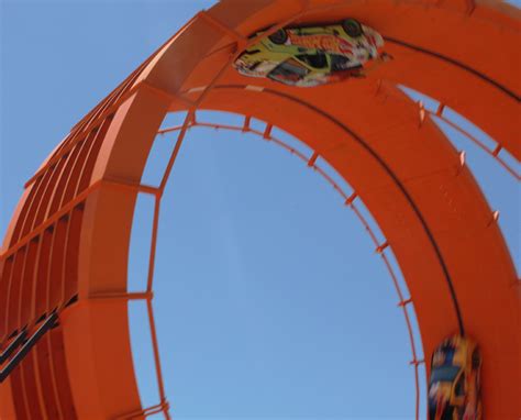 X Games The Hot Wheels Double Loop Dare Stunt Successful Breaks World Record