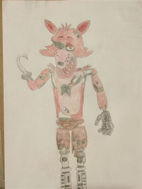 drawing foxy 5