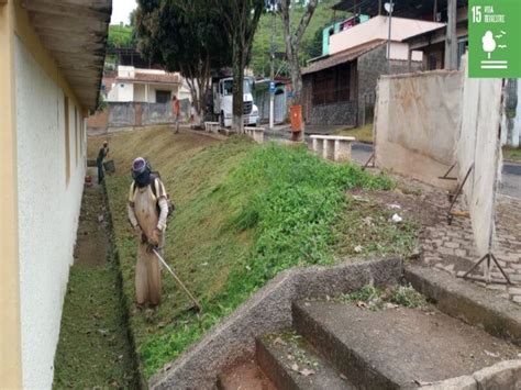 Prefeitura Atende A 11 Praças Com Limpeza E Poda De Grama Em Quatro