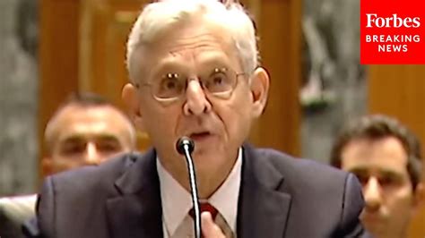 Ag Merrick Garland Warns Of Budget Cuts To Fbi During Questioning From