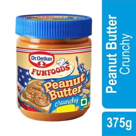 Dr Oetker Funfoods Peanut Butter Crunchy G Jar