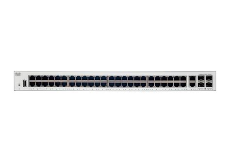 Cisco Catalyst 1000-48T-4G-L Network Switch, 48 Gigabit Ethernet Ports ...