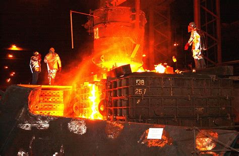 steel mill  stock photo public domain pictures