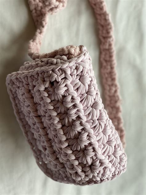 Crochet Star Stitch shoulder/handbag