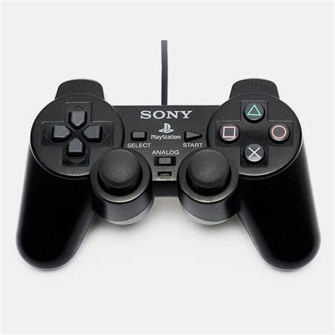 Sony DUALSHOCK 2 Wired Controller (Black) - PixelHeart