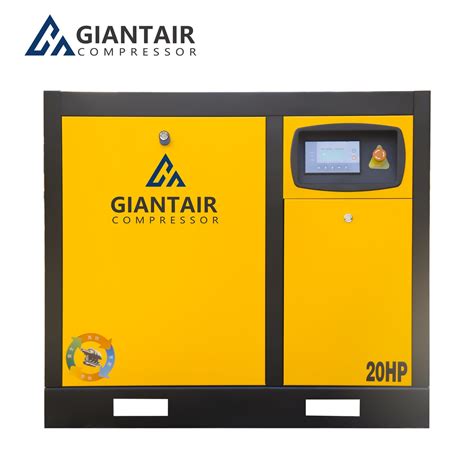 20HP 15kw High Energy Saving Screw Air Compressor With Pm Motor For