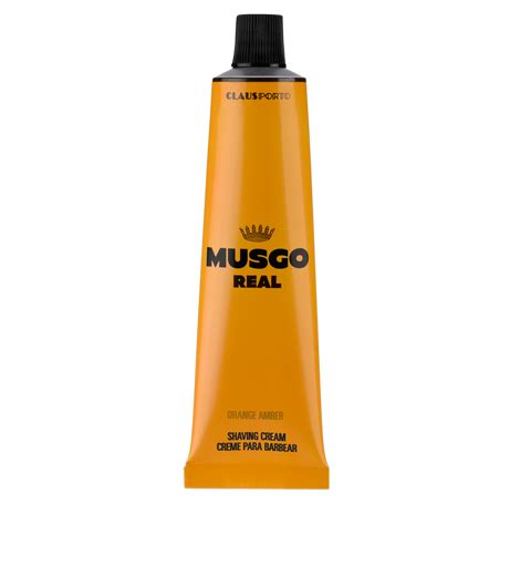 Musgo Real Orange Amber Shaving Cream 100ml Tube