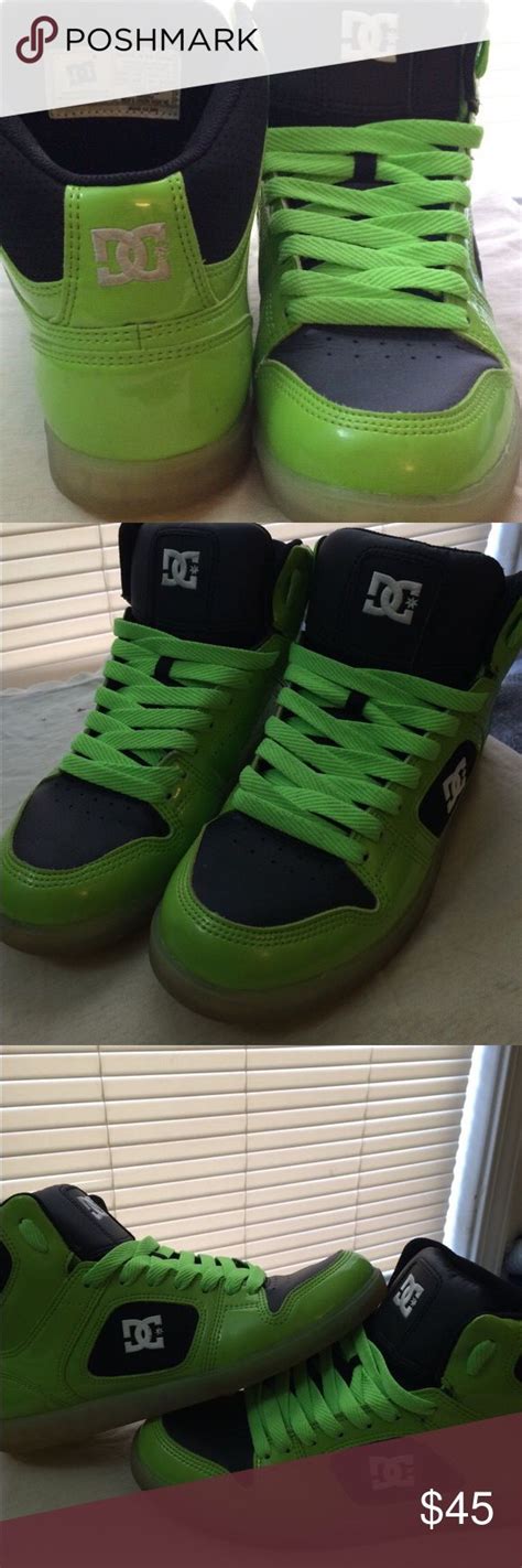 Neon Green Dc Shoes Dc Shoes Shoes Neon Green