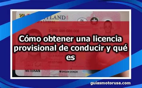 ᐈ Cómo obtener una licencia provisional de conducir y qué es