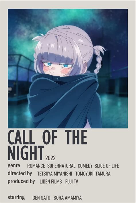 call   night anime anime shows anime reccomendations anime films