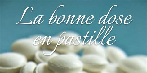 La bonne dose en pastille homme déco