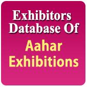 aahar participants list aahar exhibitor list  india