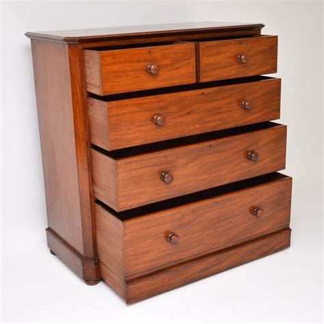 Antique Victorian Mahogany Chest Of Drawers Marylebone Antiques