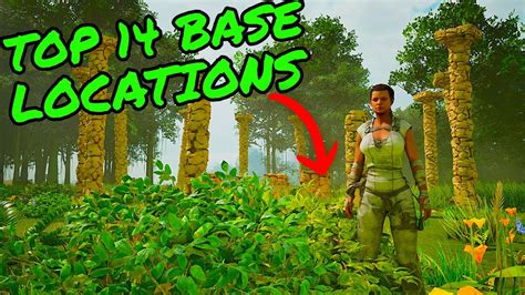 Top 14 Pve Base Locations On The Island Ark Survival Ascended Youtube