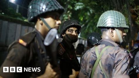 Gunmen Take Hostages In Bangladeshi Capital Dhaka Bbc News