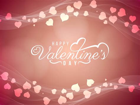 Abstract Happy Valentines Day Elegant Background 281271 Vector Art At Vecteezy