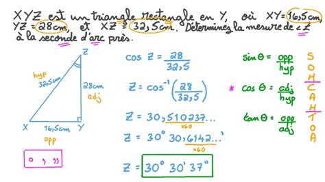 Vidéo question Déterminer la mesure dun angle dans un triangle