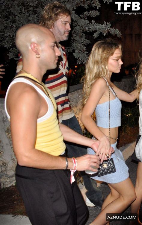 Lily Rose Depp Sexy Seen Flaunting Her Hot Figure At The Chanel Cruise Show In Miami Aznude