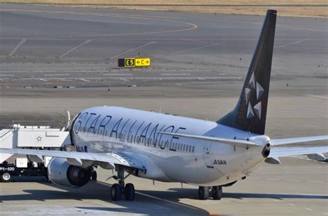 Anaのスターアライアンスb737 Airmanの飛行機写真館