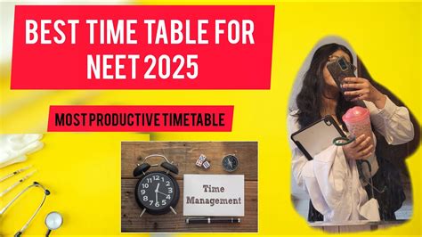 Best Time Table For Neet Roadmap To Success Neet Studyhard