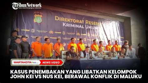 Kasus Penembakan Yang Libatkan Kelompok John Kei Vs Nus Kei Berawal