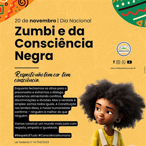 Dia Nacional De Zumbi E Da Consciência Negra - 20 de novembro: Dia Nacional de Zumbi e da Consciência Negra