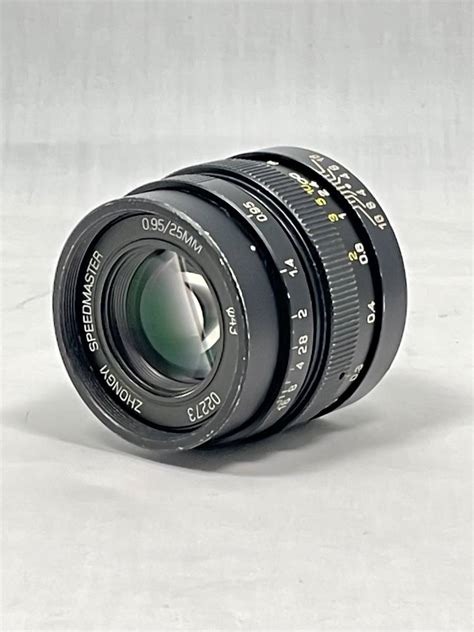 超 中一光学 Speedmaster 25mm F0 95 マイクロフォーサーズ用 その他 ｜売買されたオークション情報、yahooの商品情報