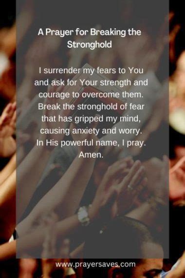 17 Prayer To Break Strongholds Of The Mind