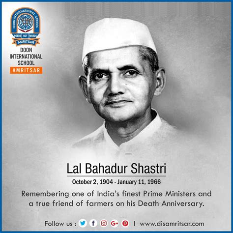 lal bahadur shastri  death anniversary artofit
