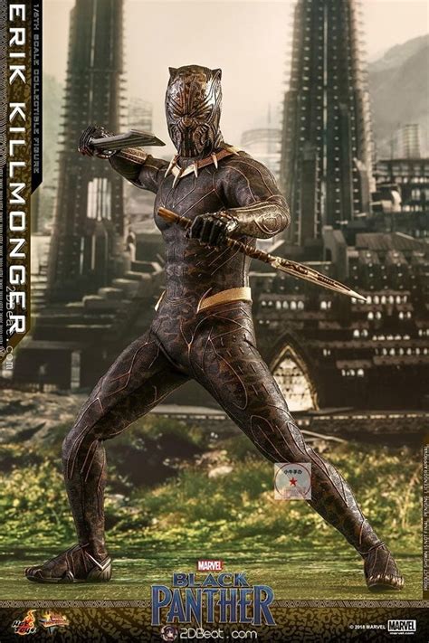 Hot Toys Black Panther Erik Killmonger Action Figure Scale Dbeat