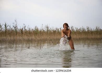 Pretty Nude Sexy Woman Splashing Water Stock Photo Shutterstock