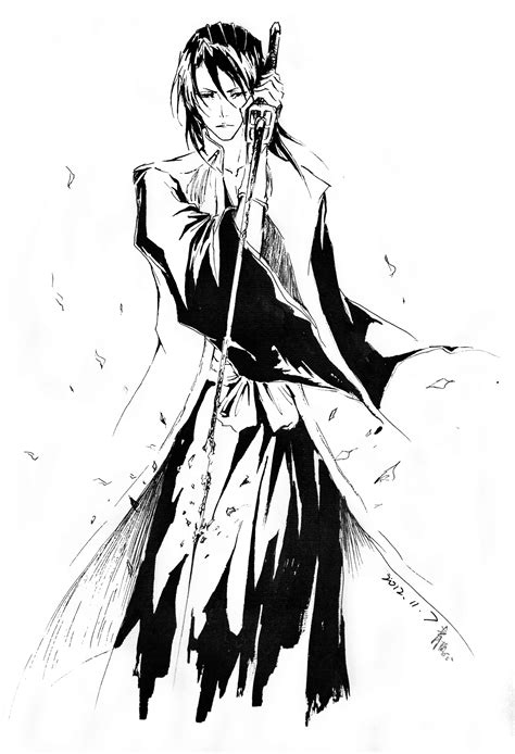 Kuchiki Byakuya Bleach Mobile Wallpaper By Pixiv Id