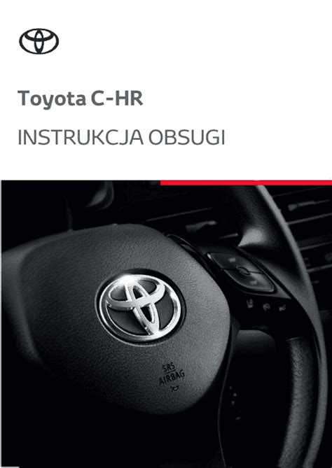 Toyota C Hr Instrukcja Obs Ugi Pdf Manual Pages