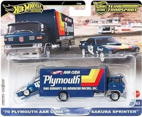 駿河屋 買取 積載車両 プリマス AAR クーダ トランスポーターサクラスプリンター TM Hot Wheels チームトランスポート HRV ホット