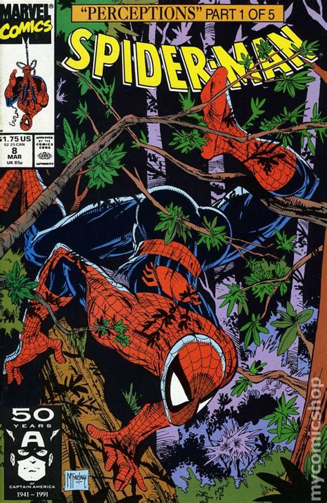 Spider Man 1990 Marvel 8D Comic Book