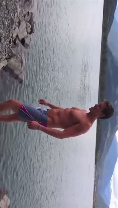Hot Guy Piss In His Swim Trunks ThisVid