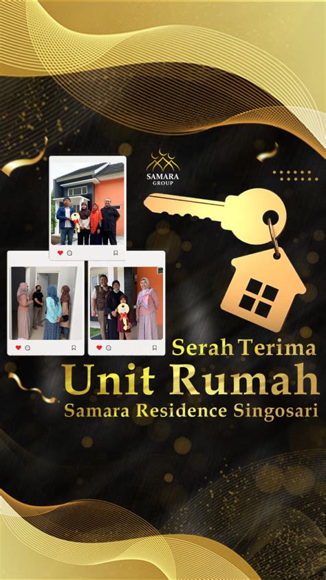 Serah Terima Unit Rumah Samara Residence Singosari Samara Group