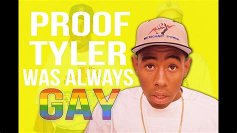 PROOF That Tyler The Creator Was Always GAY And Tiptoeing OUT OF THE CLOSET YouTube