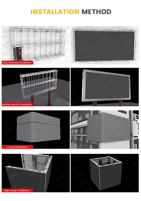 High Performance Outdoor Naked Eye D Led Display P P P P P Full