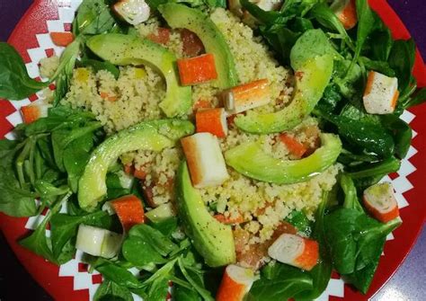 Ensalada R Pida Con Cous Cous Receta De Tirsa Cookpad