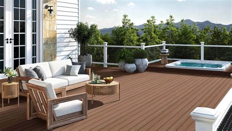 Composite decking products that incorporate the beauty of real wood