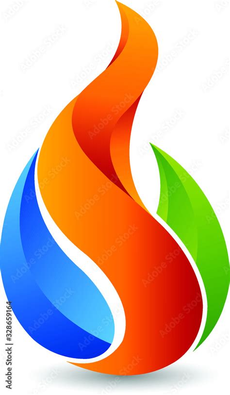 flame logo stock vector adobe stock