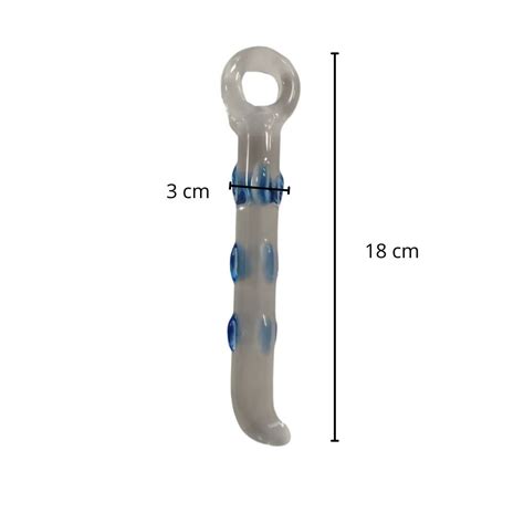 Plug Anal De Vidrio Para Sexo BF 82013 CerezaBoom