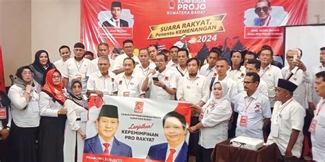 Hasil Konferda Projo Sumbar Dukung Prabowo Airlangga Untuk Pilpres 2024