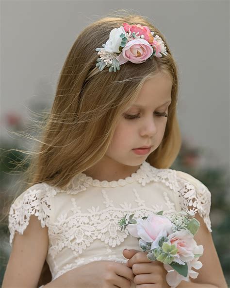 Ivory Flower Girl Dressivory Lace Flower Girl Dresstulle Etsy Uk