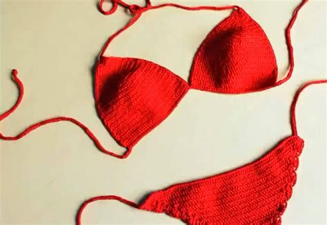Ropa Crochet Bikini Labores En Red