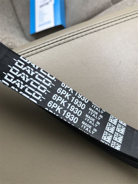 Замена ремня 6РК1930 — Toyota Progres, 2,5 л, 2000 года | своими руками ...