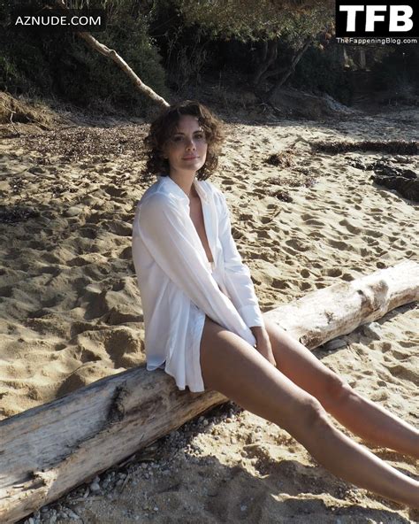 Andja Lorein Sexy Poses Braless Showcasing Her Hot Legs And Tits In A Social Media Photoshoot