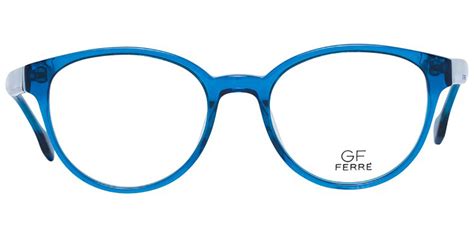 Gianfranco Ferre GFF0141 005 Glasses Transparent Blue | VisionDirect ...