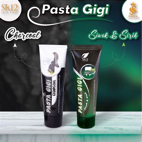 Jual SR12 PASTA GIGI CHARCOAL SR12 PASTA GIGI SIWAK DAUN SIRIH